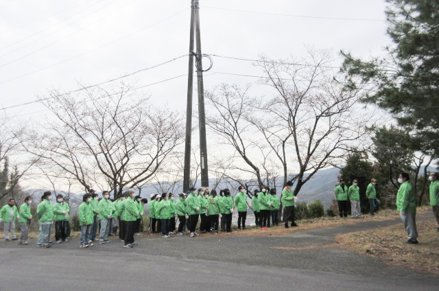 第27回　立花容器の森植栽活動